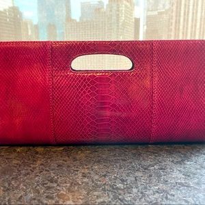 New Charles David clutch with dust cover